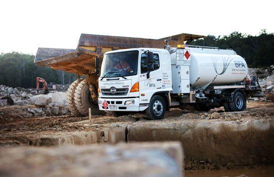 on-site fuel storage